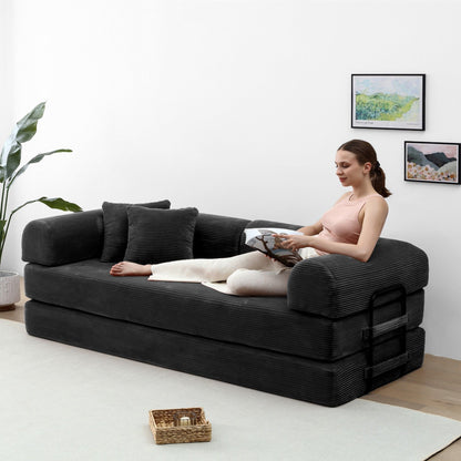 Convertible Foldable Floor Sofa Bed For Living Room Home Essentials
