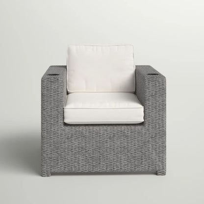 Patio Chair With Cushions - Gray LSI Patio Furniture