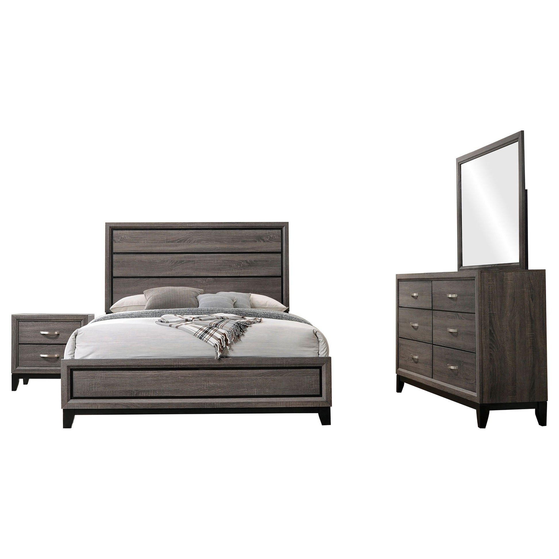 Carina - Panel Bedroom Set Furniture Max
