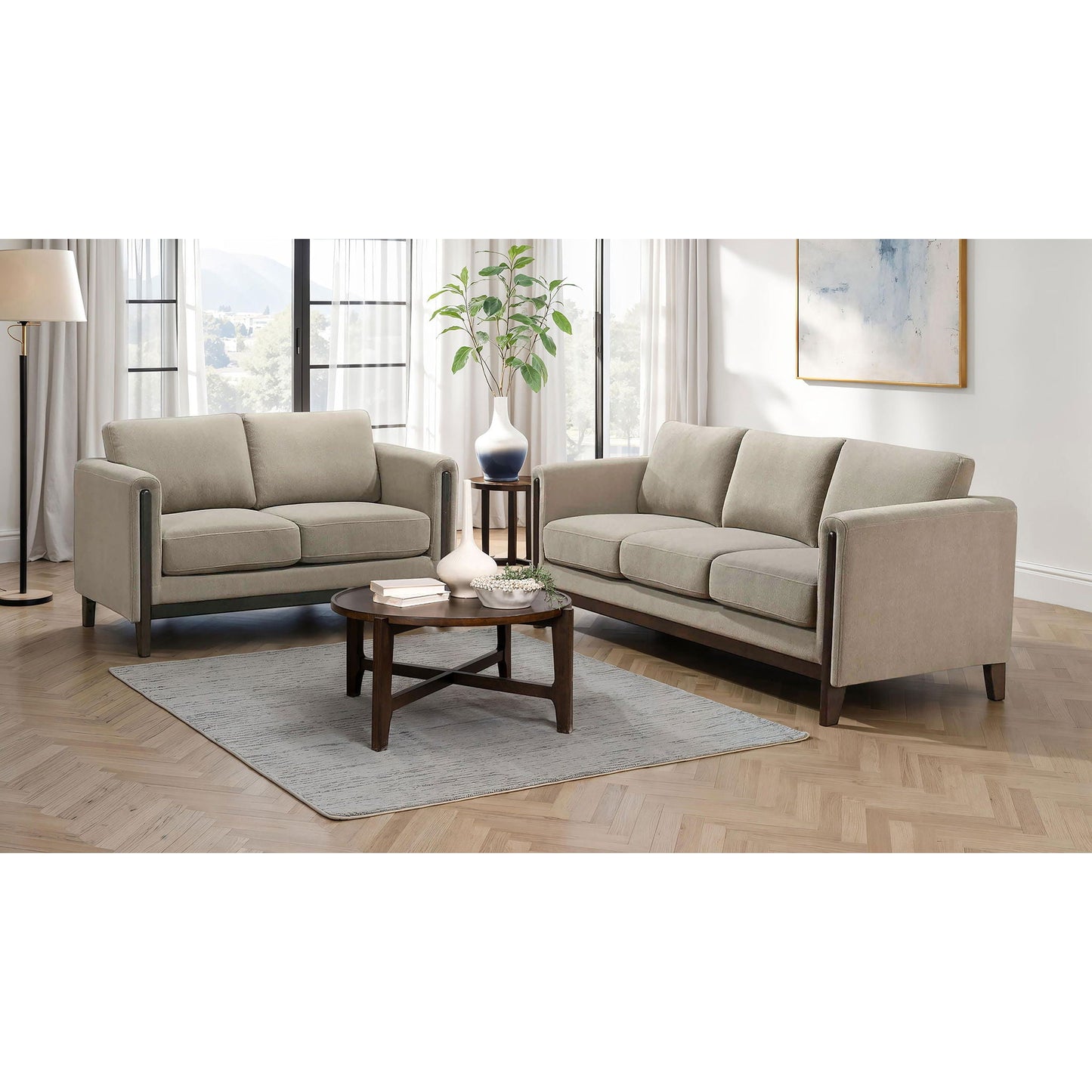 Fisher - Arm Sofa Set Furniture Max