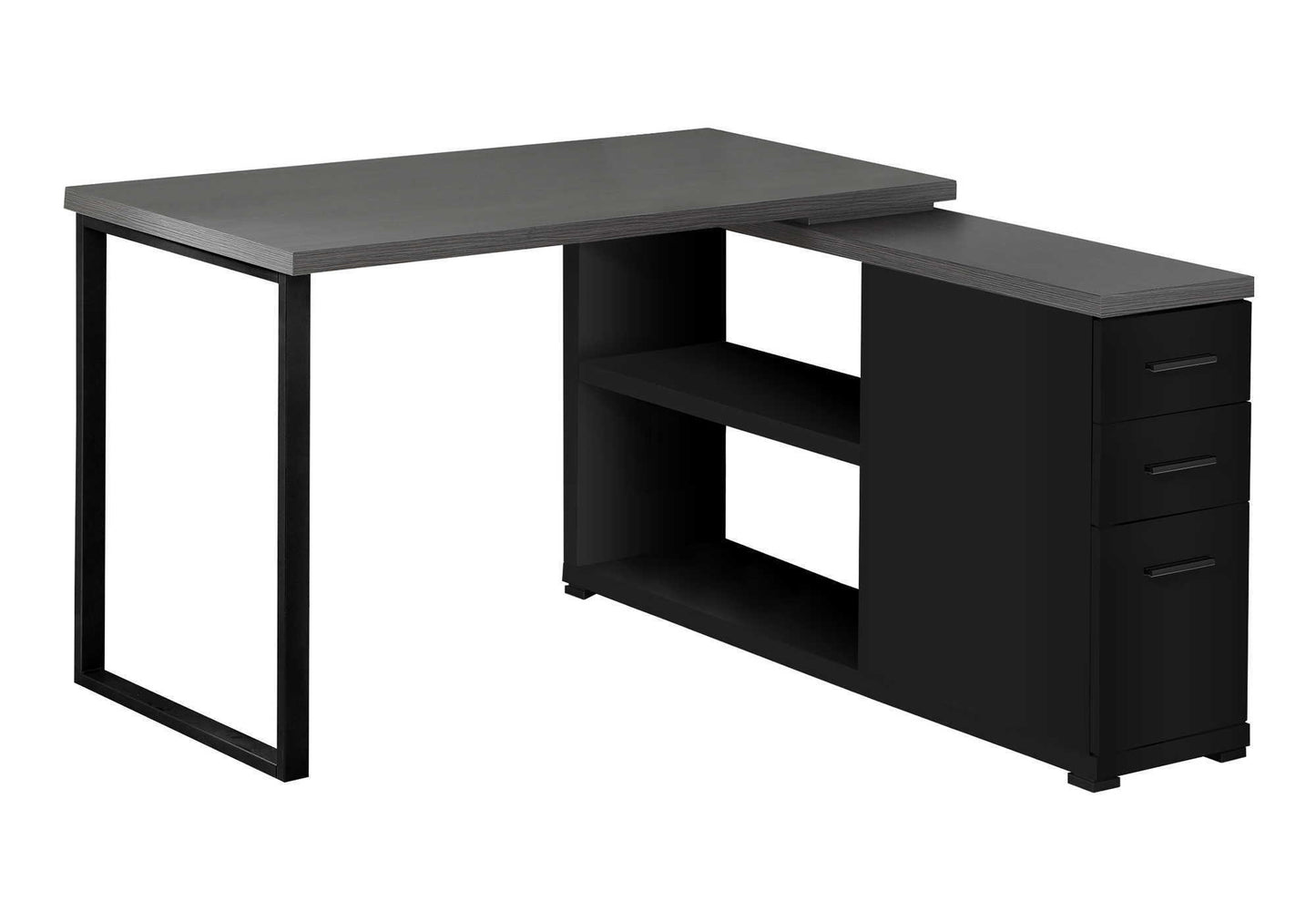 Computer Desk, Home Office, Corner, Left, Right Set - Up, Storage Drawers, L Shape, Laptop, And Contemporary & Modern 8th Street