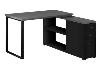 Computer Desk, Home Office, Corner, Left, Right Set - Up, Storage Drawers, L Shape, Laptop, And Contemporary & Modern 8th Street