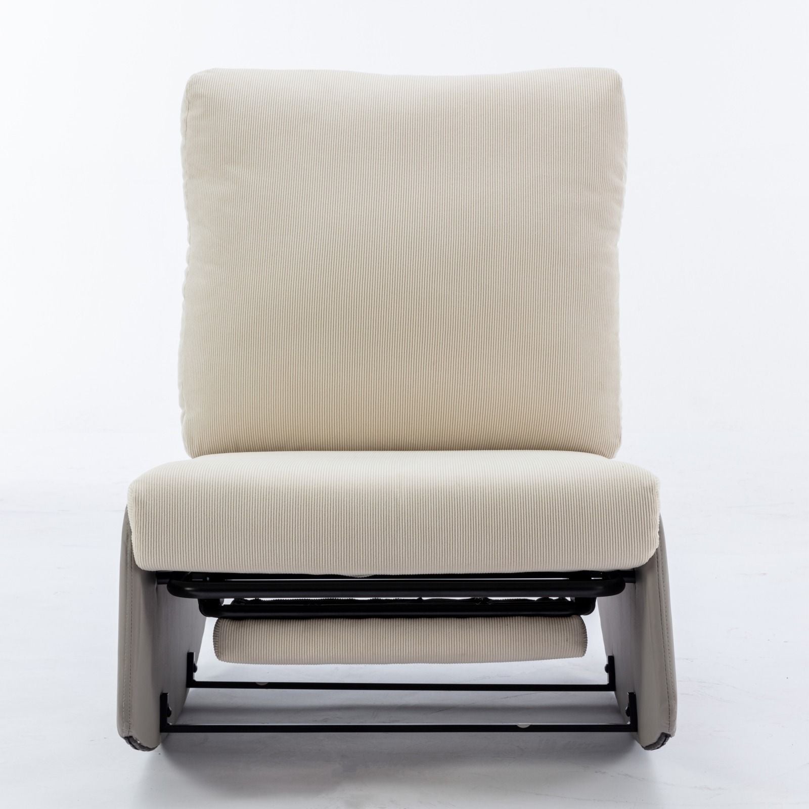 Modern Rocking Chair Recliner, Comfy Rocker Nursery Chair With Footrest, Accent Reading Chair, Upholstered Lounge Chair For Relaxing, Resting, Soft Padded Rocker For Indoor Living Room Bedroom Home Essentials
