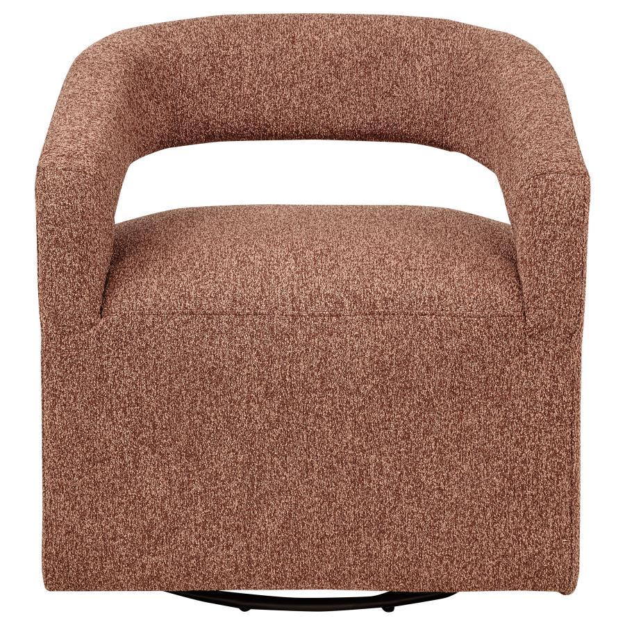 Westhill - Boucle Upholstered Swivel Accent Chair Coaster Fine Furniture