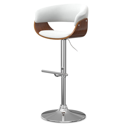 Sheldon - Upholstered Adjustable Swivel Bar Stool Simpli-Home