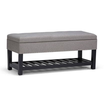 Lomond - Upholstered Storage Ottoman Bench Simpli-Home