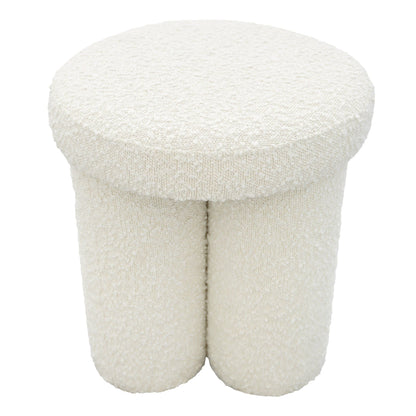 Wesley - Stool - Ivory Ashcroft Furniture