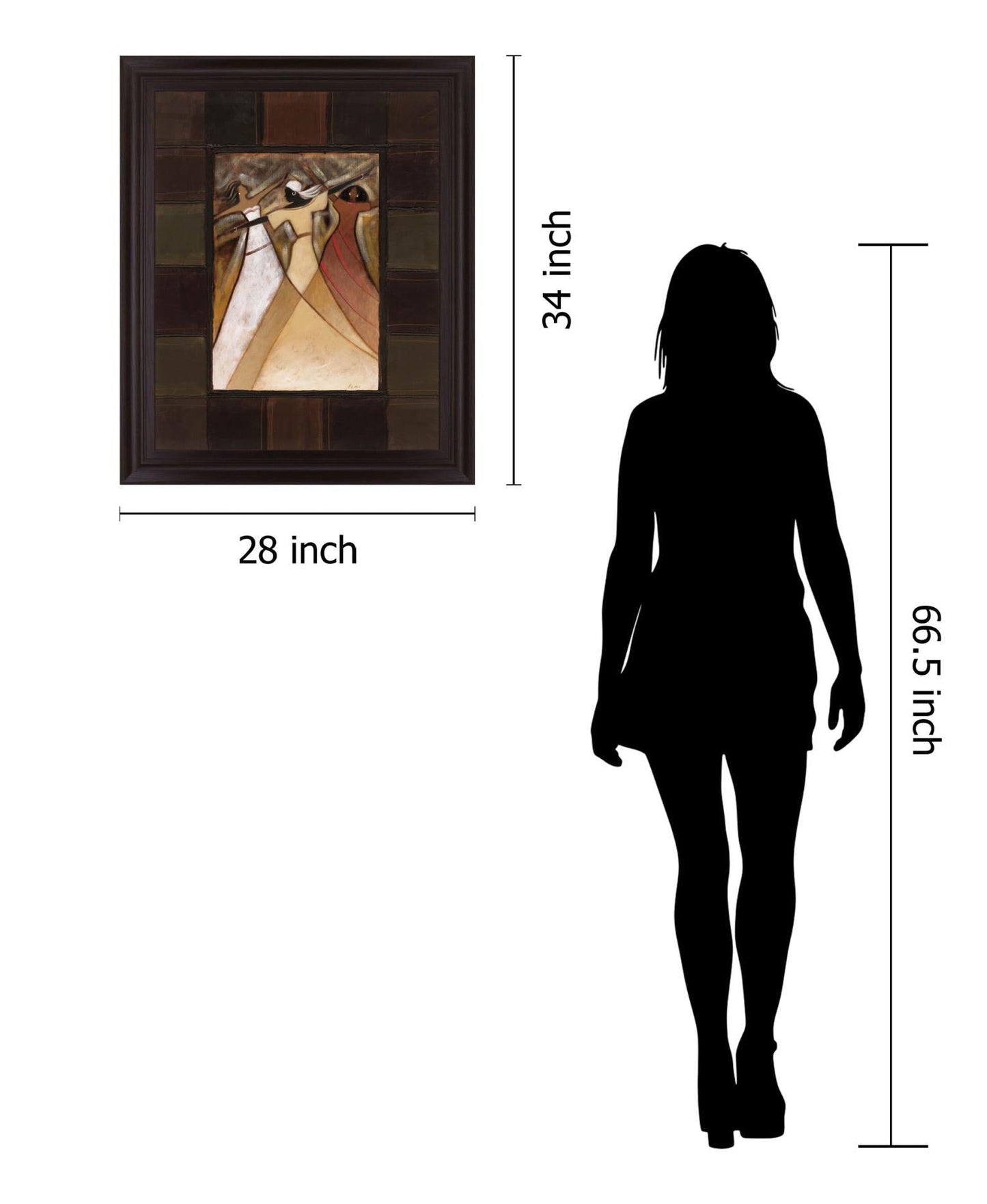 Harmony Parade - 28" x 34" Framed Wall Art Classy Art