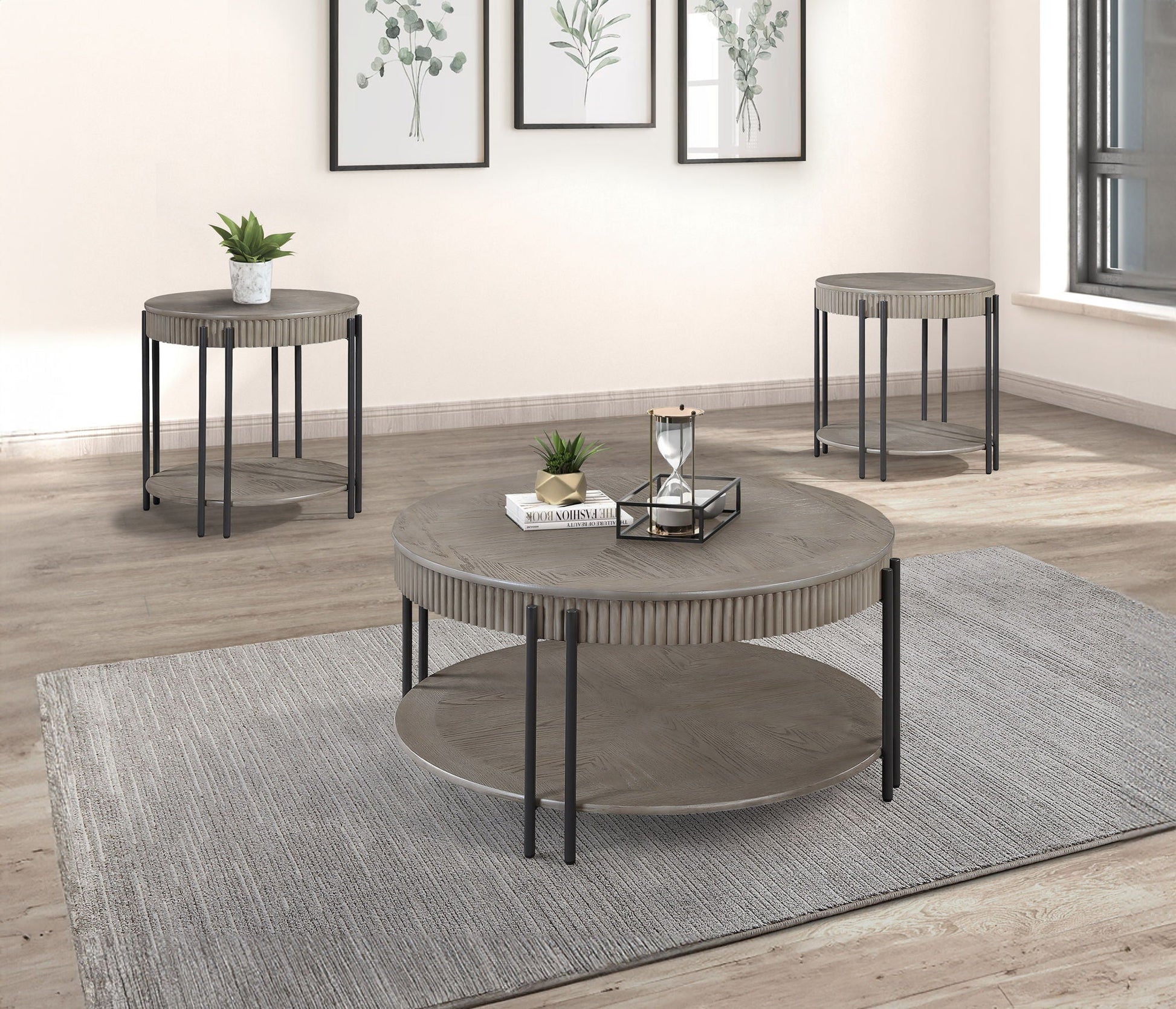 Providence - End Table - Light Brown Crown Mark