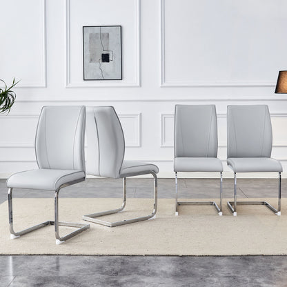 Luxury Simple Arch Chair, High Resilience With Metal Legs Home Essentials