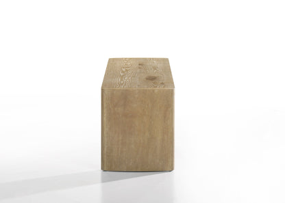 Magnus - Wide Dining Bench - Wooden Oak Lilola Home