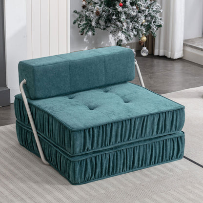 Folding Sofa With Removable Back Cushion, Convertible Futon Sleeper Chair Home Essentials