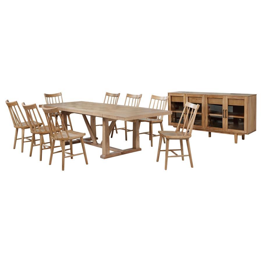 Middleton - 106" Extension Leaf Dining Set Coaster Fine Furniture