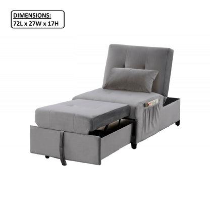 Adjustable Sleeper Lounge Chaise Home Essentials