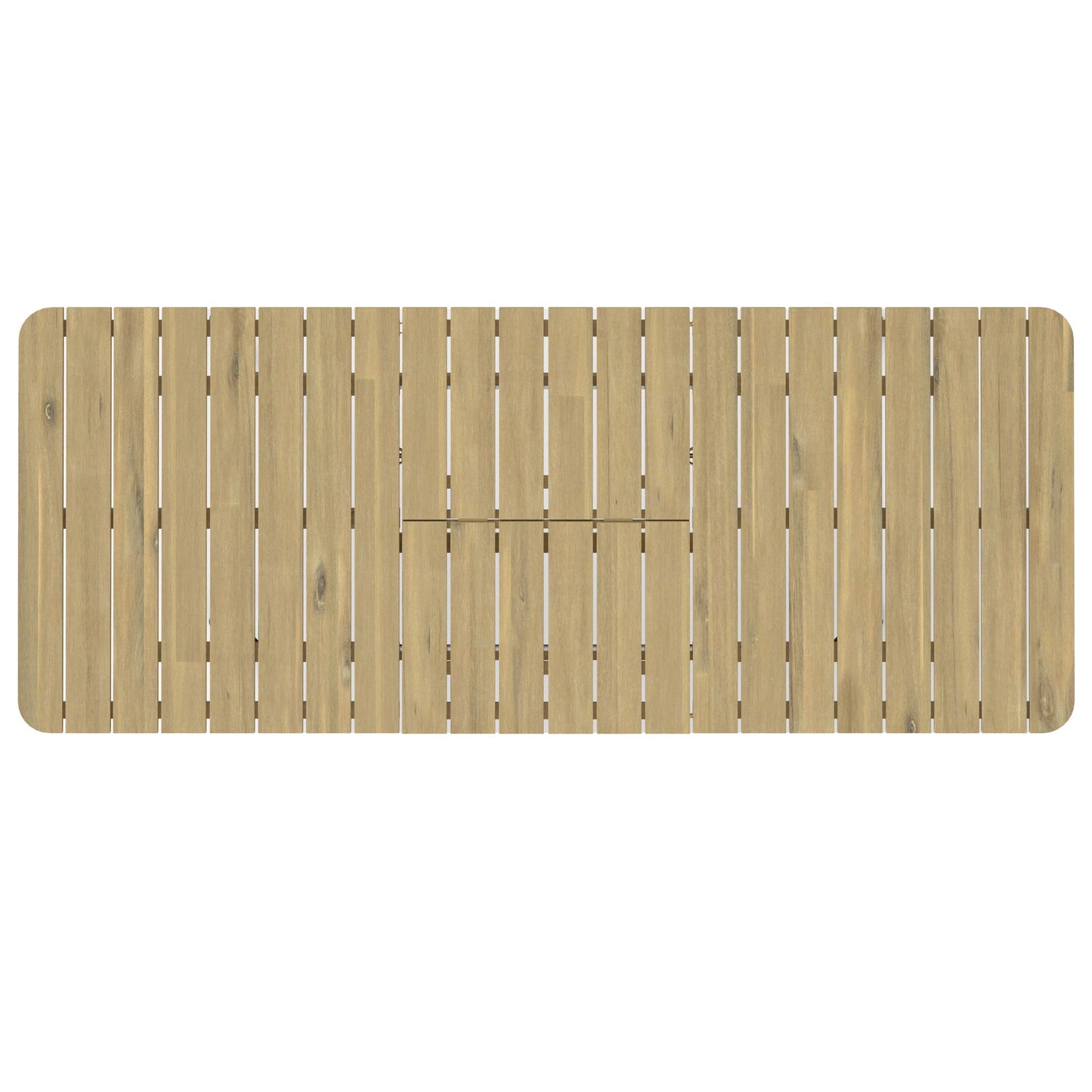 Beachside - Outdoor Extendable Dining Table - Light Teak Simpli-Home