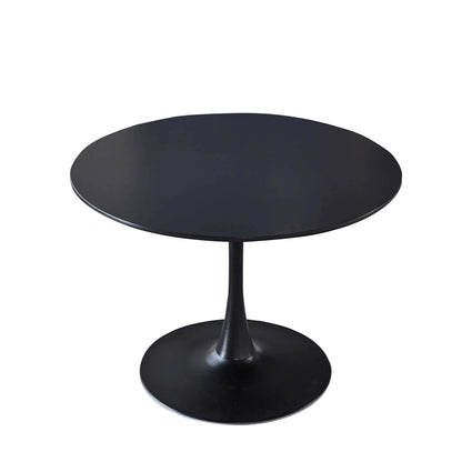 Tulip Table Mid-Century Dining Table With Round MDF Table Top, Pedestal Dining Table, End Table Leisure Coffee Table Home Essentials