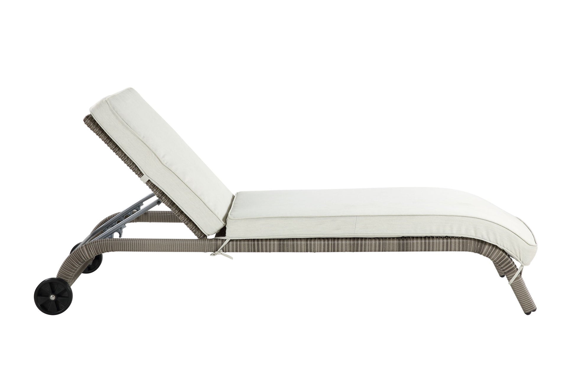 Salena - Patio Sun Lounge - Beige / Gray Acme