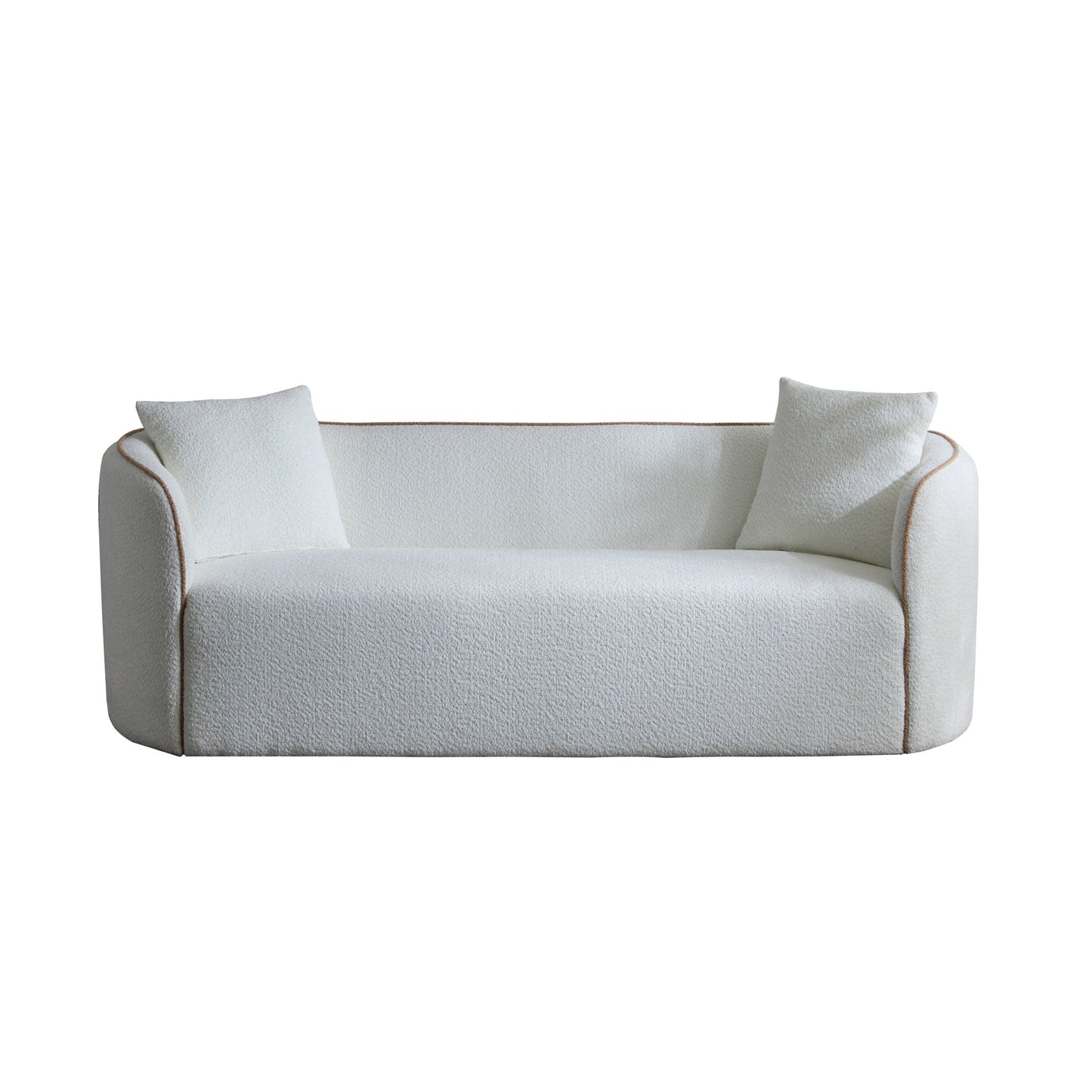 Coral - Curved Sofa, 3 Seater Noble House