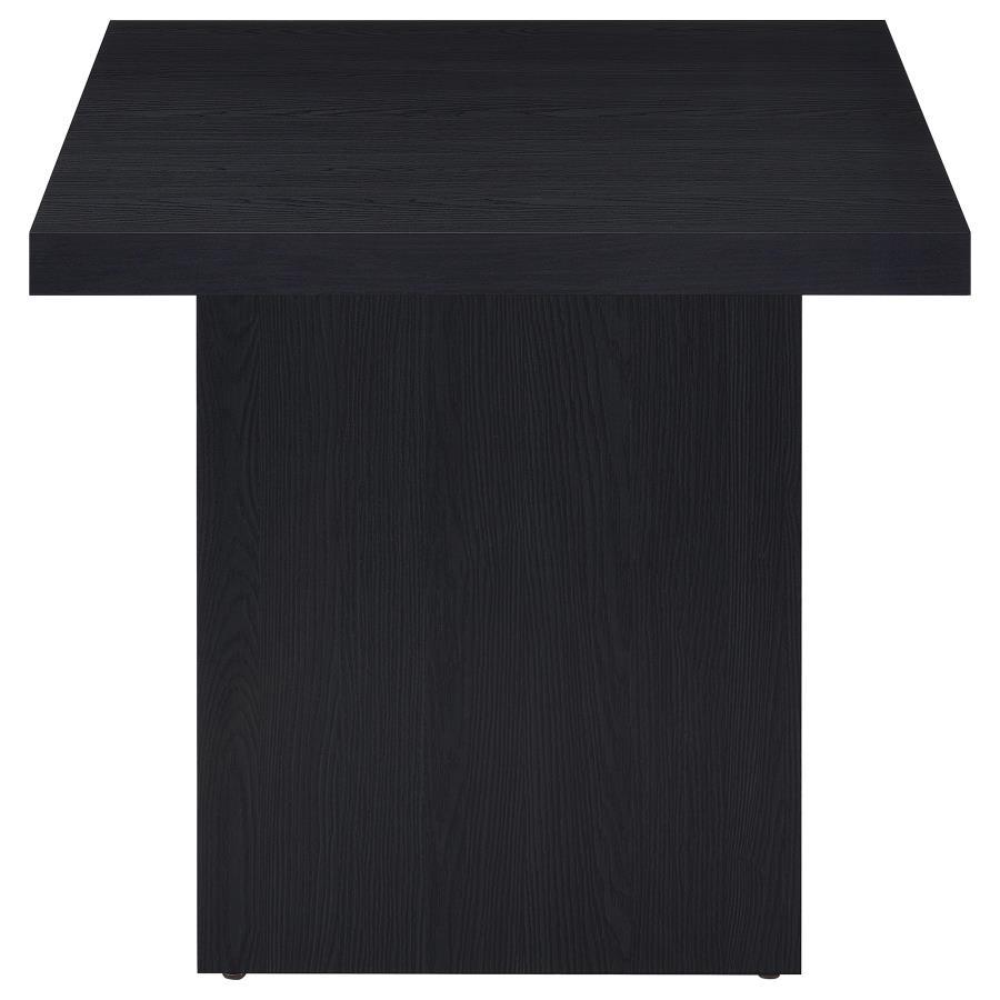 Max - Square Engineered Laminate End Side Table - Black Coaster Fine Furniture