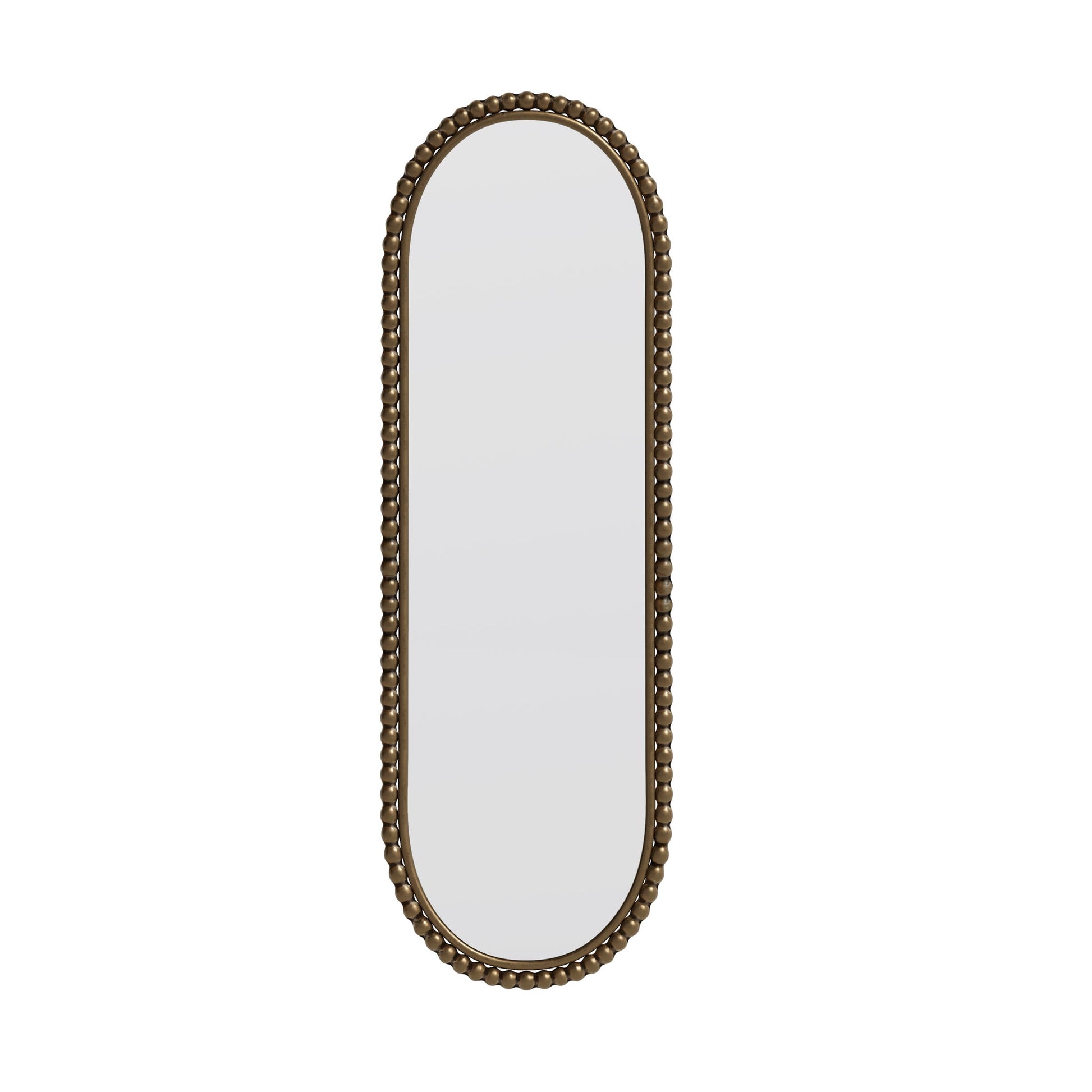 Oval Retro Mirror, Wall Hanging Mirror For Living Room Daily Nest
