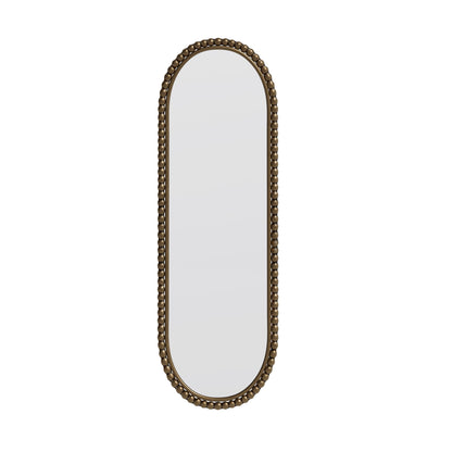 Oval Retro Mirror, Wall Hanging Mirror For Living Room Daily Nest