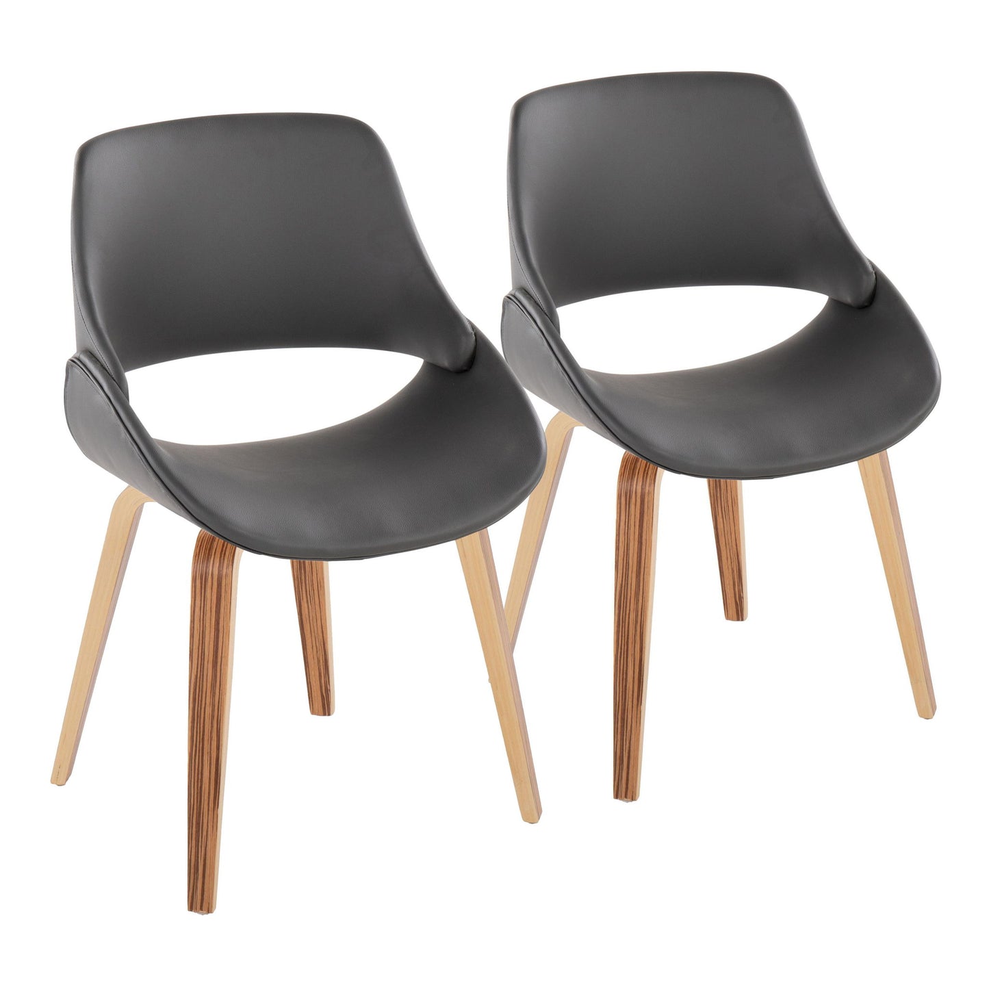 Fabrico - Mid Century, Modern Dining Chair (Set of 2) Lumi Source