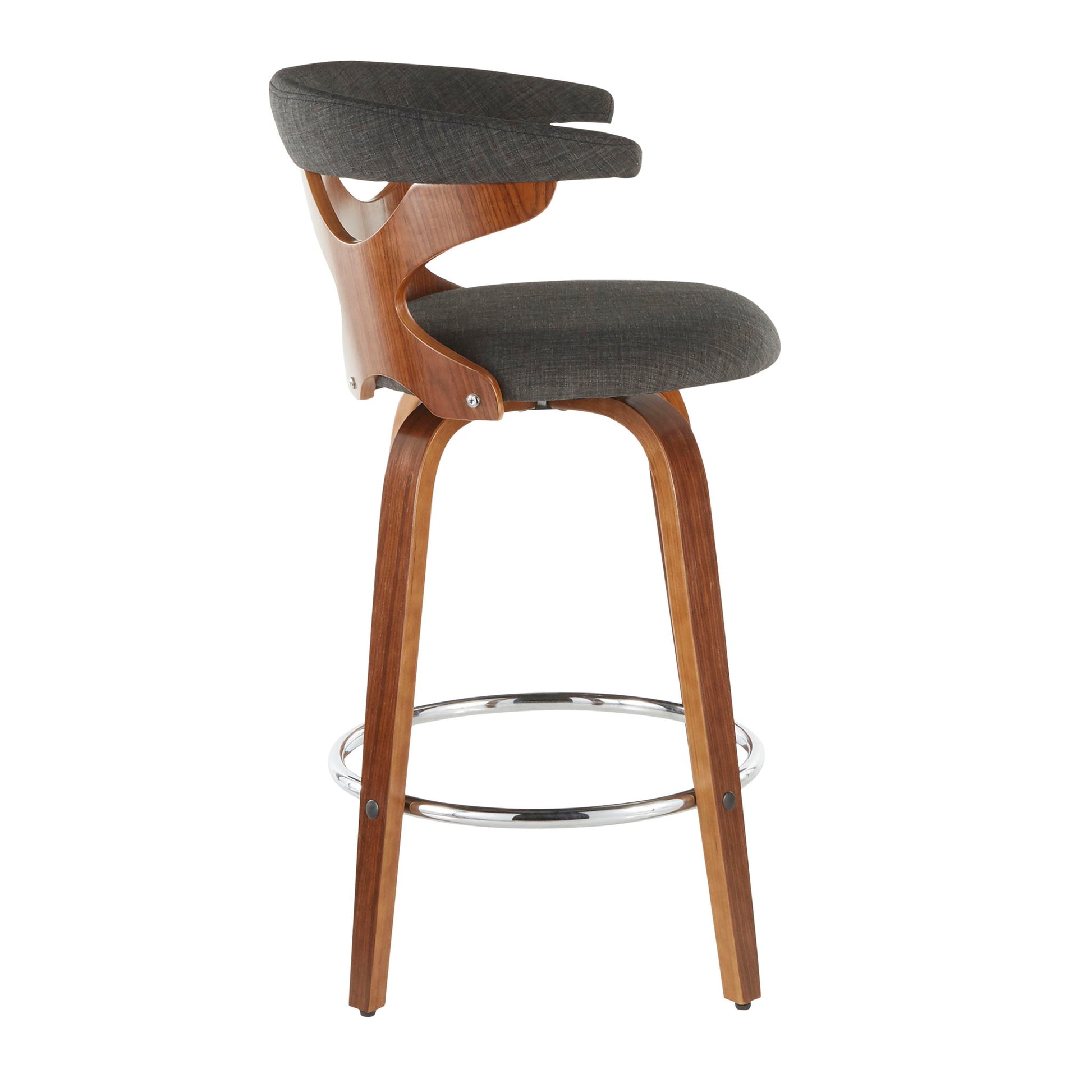 Gardenia - Mid Century Modern Counter Stool (Set of 2) Lumi Source