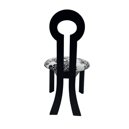 Key Design, Dining Chairs (Set of 2) - White / Black Home Essentials