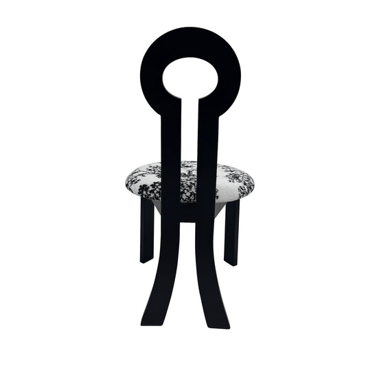 Key Design, Dining Chairs (Set of 2) - White / Black Home Essentials