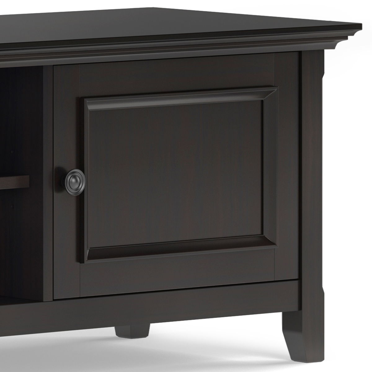 Amherst - Low TV Media Stand - Hickory Brown Simpli-Home