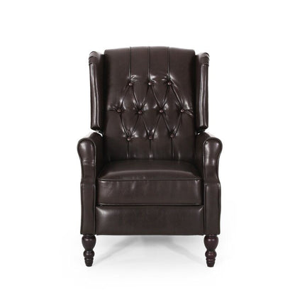 Tufted Arm Chair Recliner Noble House