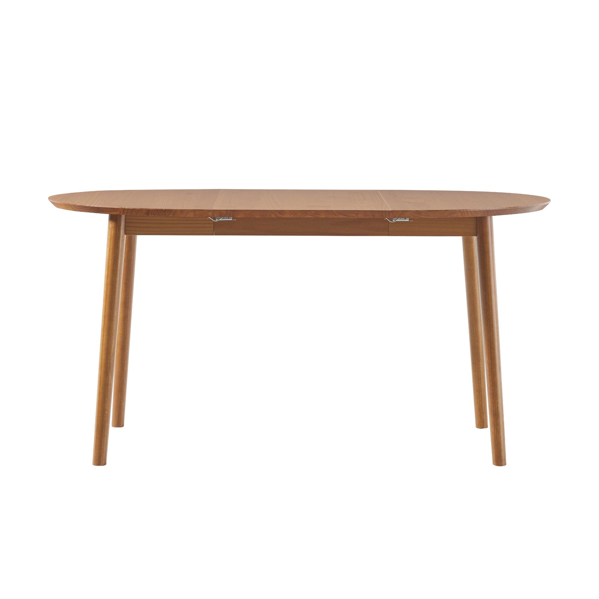 Mid-Century Damsel Extension Dining Table With Removable Leaf - Caramel Walker Edison
