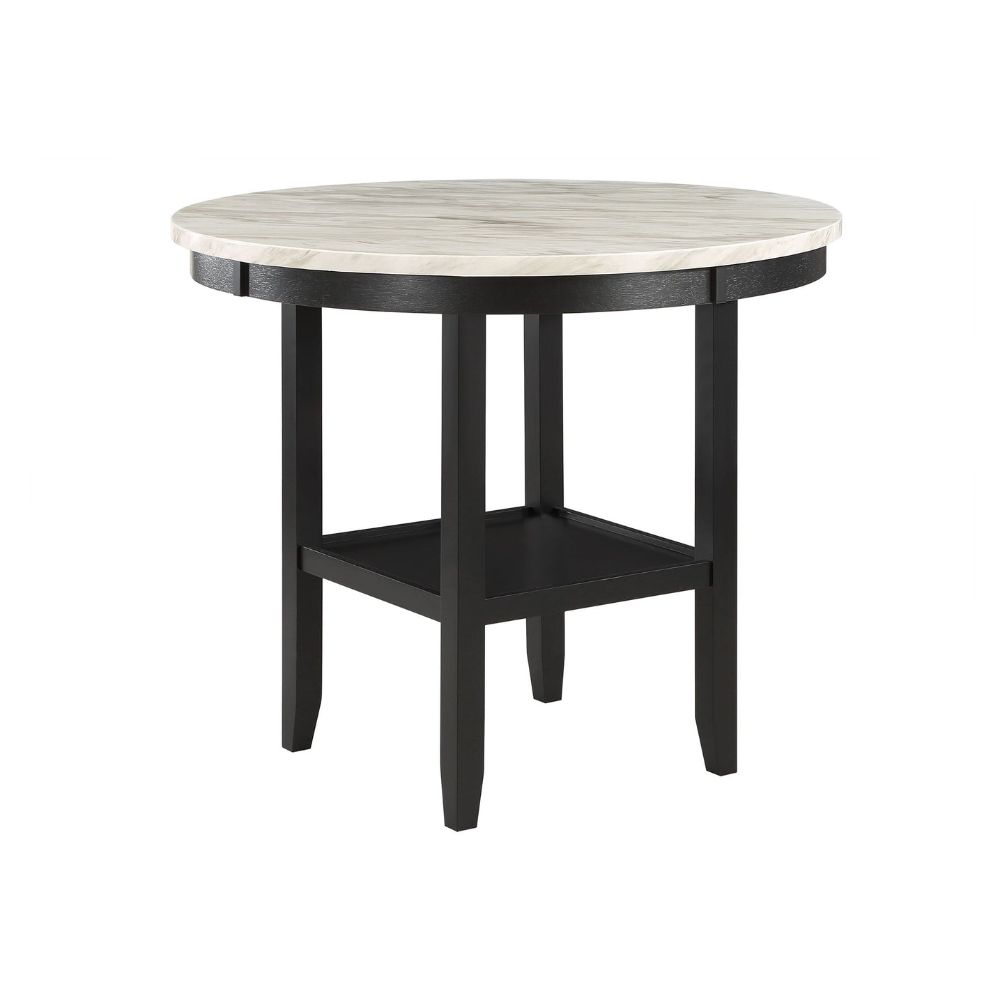 Greta - Bar Table And Bar Stool Set - Antique White Global Furniture USA
