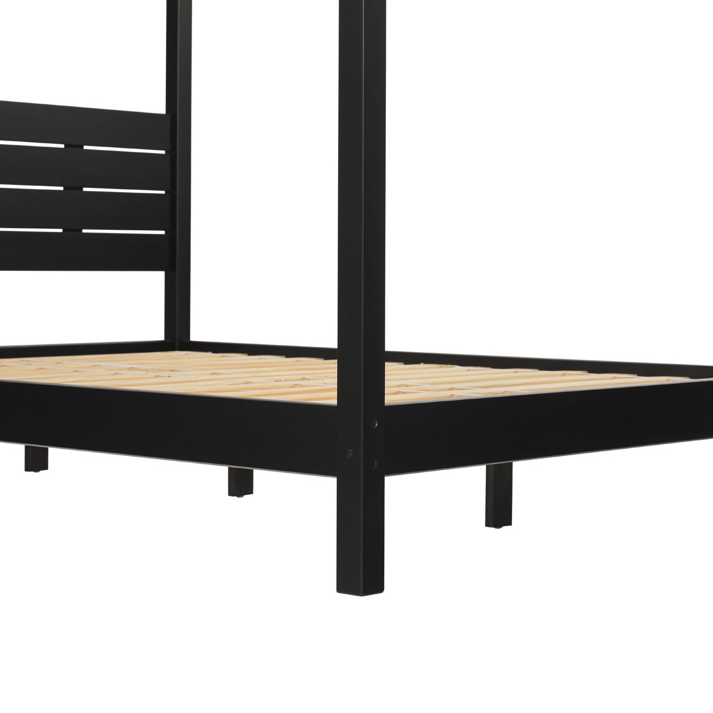 Canopy Bed Frame Modern Minimalist Boho Walker Edison