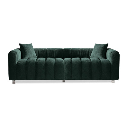 Modern 3 Seater Sofa With 2 Pillows Home Essentials