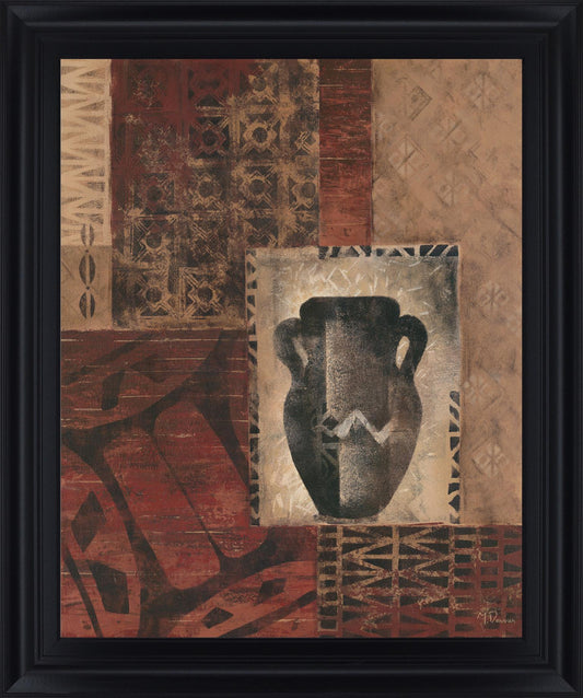 Earthen Echoes - 28" x 34" Framed Wall Art Classy Art