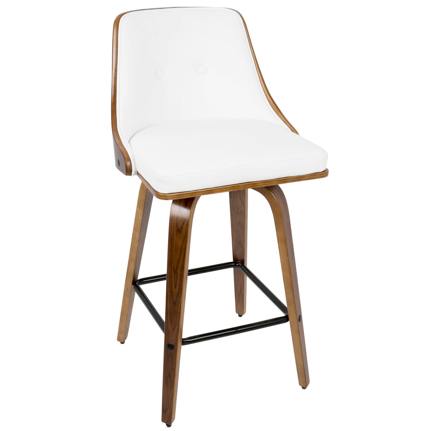 Gianna - Mid Century Modern Counter Stool (Set of 2) Lumi Source