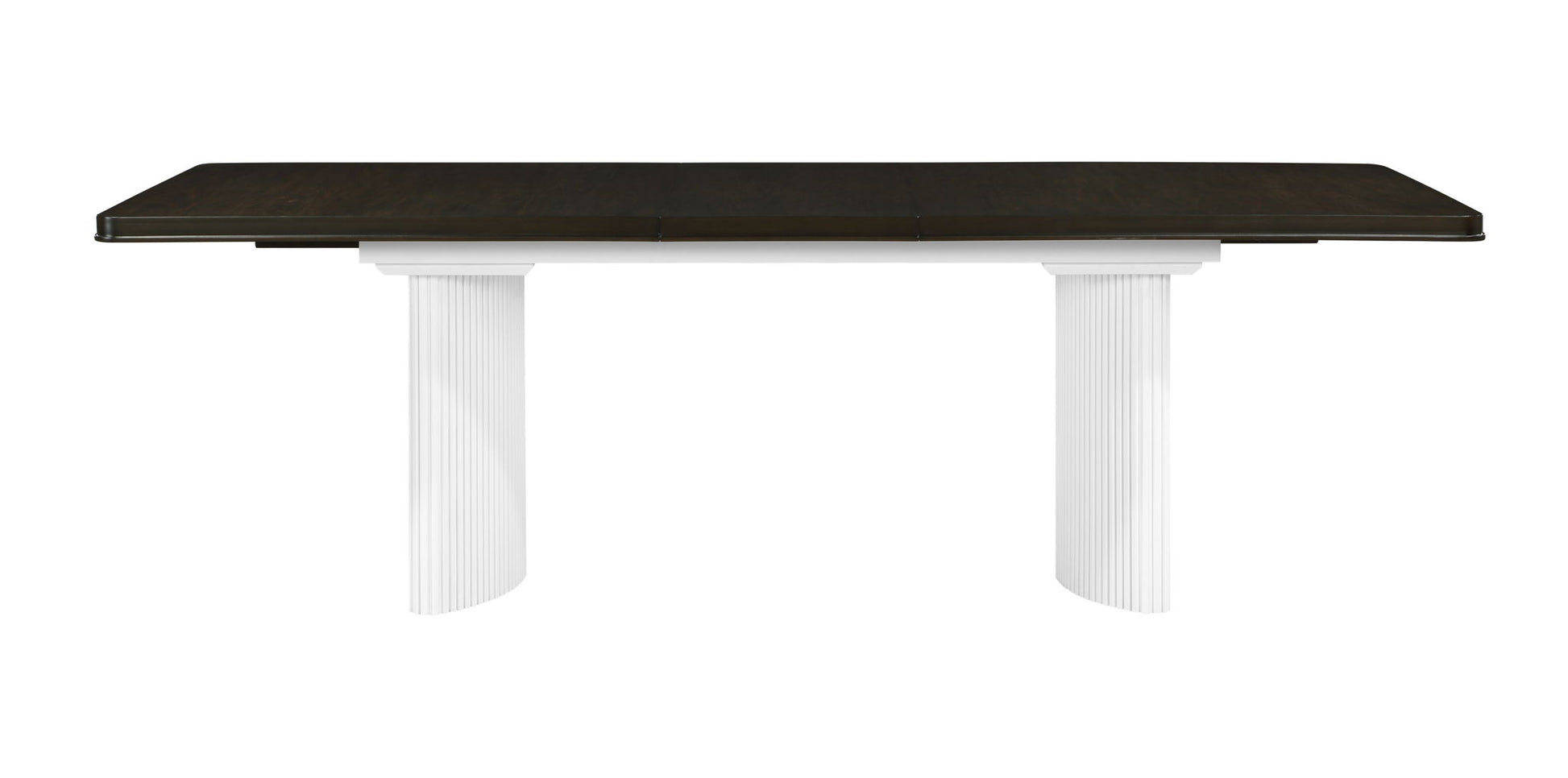 Carene - Dining Table (With Leaf) - Brown / White Acme