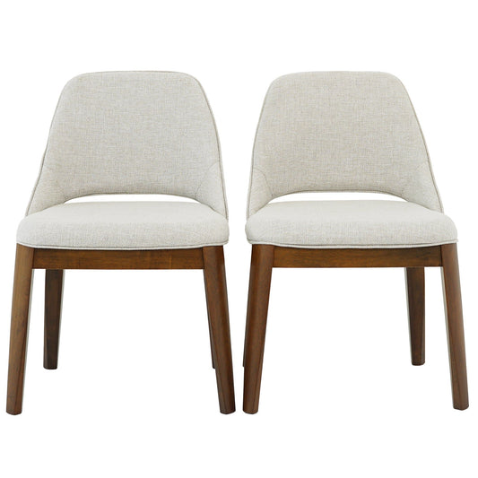 Weston - Dining Chair (Set of 2) - Beige Ashcroft Furniture