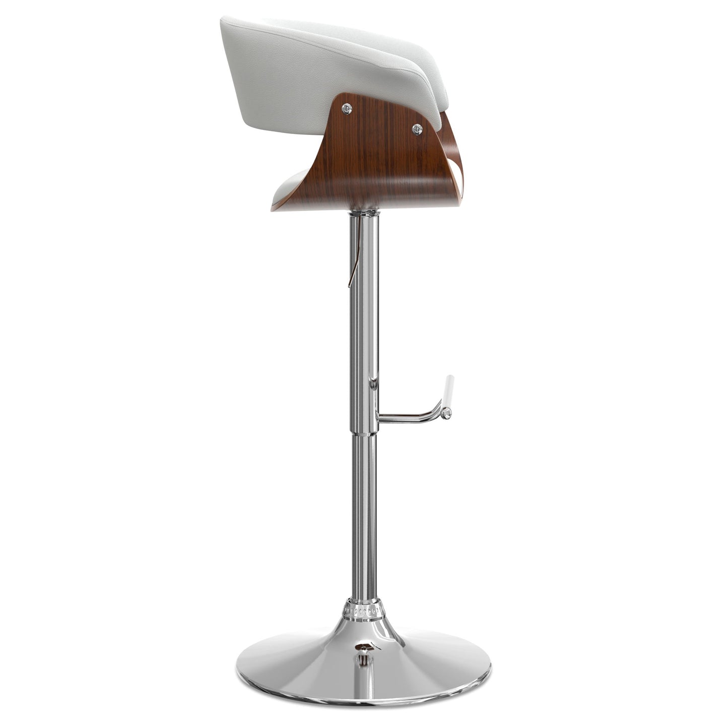 Sheldon - Upholstered Adjustable Swivel Bar Stool Simpli-Home