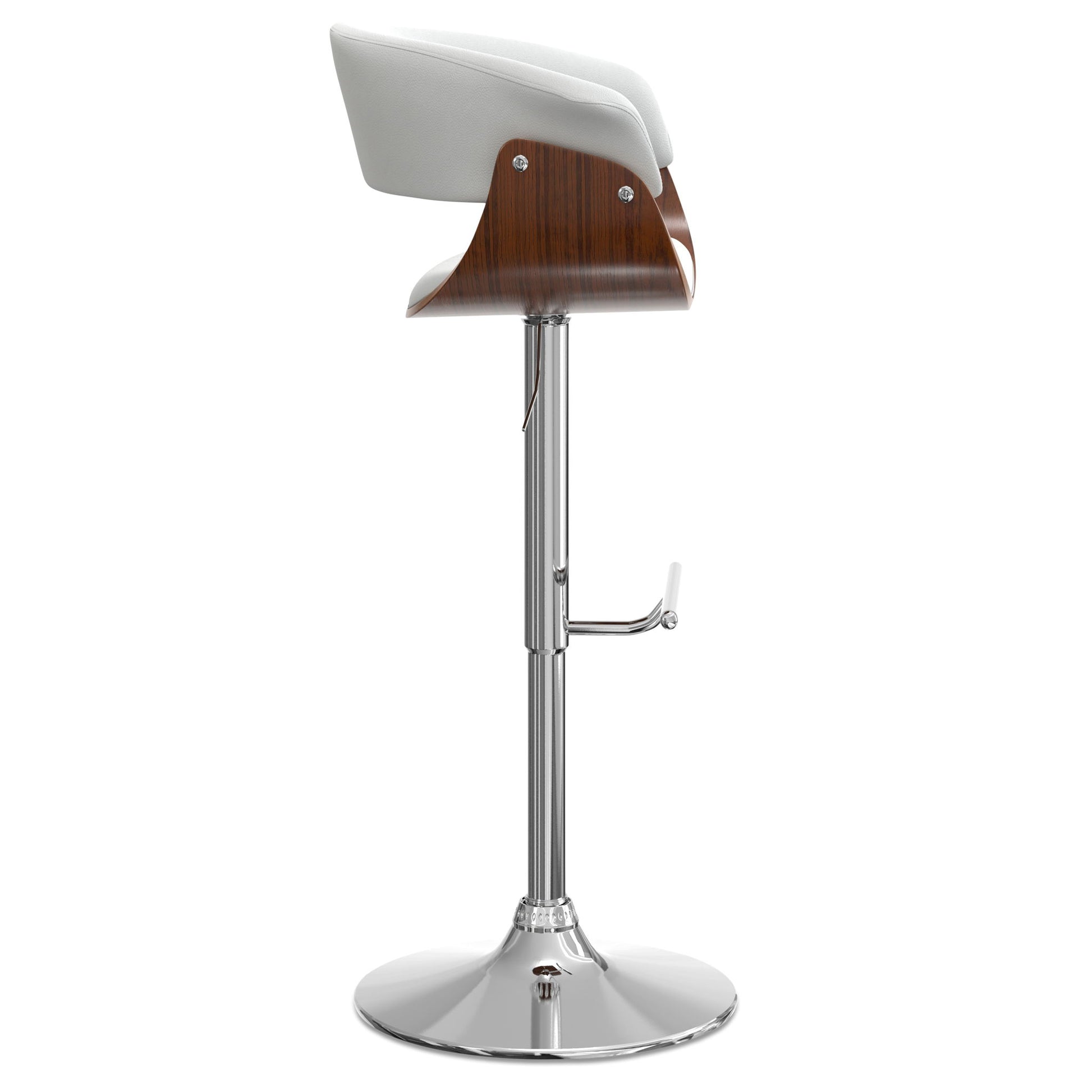 Sheldon - Upholstered Adjustable Swivel Bar Stool Simpli-Home
