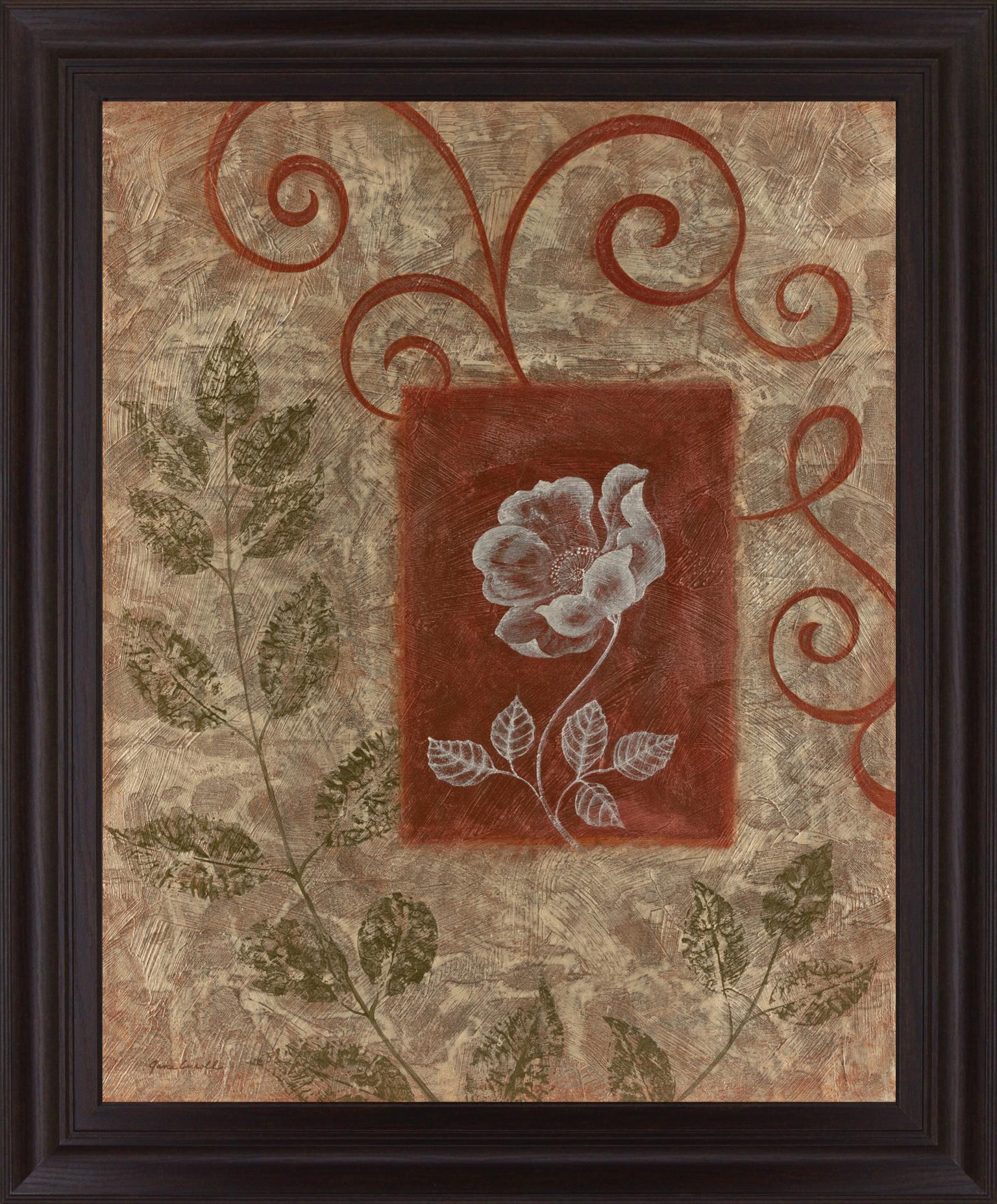 Whimsical Petal Dance - 28" x 34" Framed Wall Art Classy Art