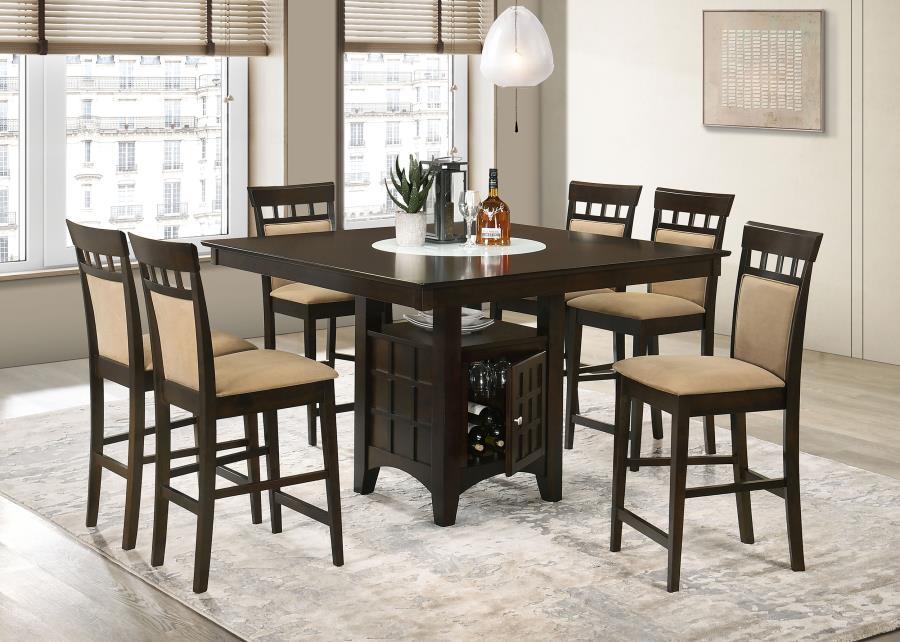 Gabriel - Square Counter Height Dining Set Coaster Fine Furniture