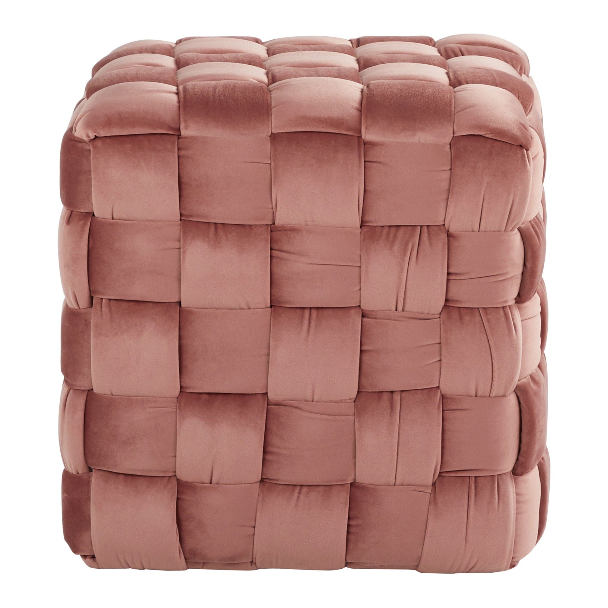Square Braided Ottoman - Lumi Source