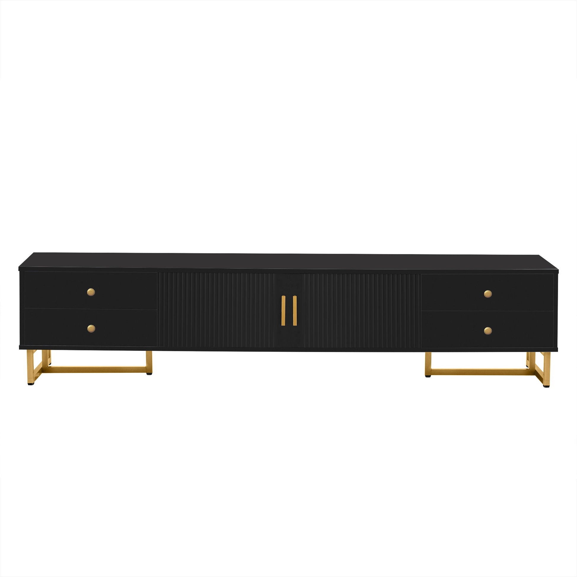 Modern TV Stand With Storage For Living Room Hearth and Haven