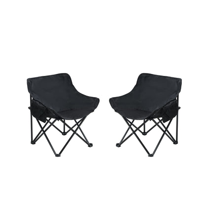 Portable Folding Camping Chairs With Carry Bag (Set of 2) Home Essentials