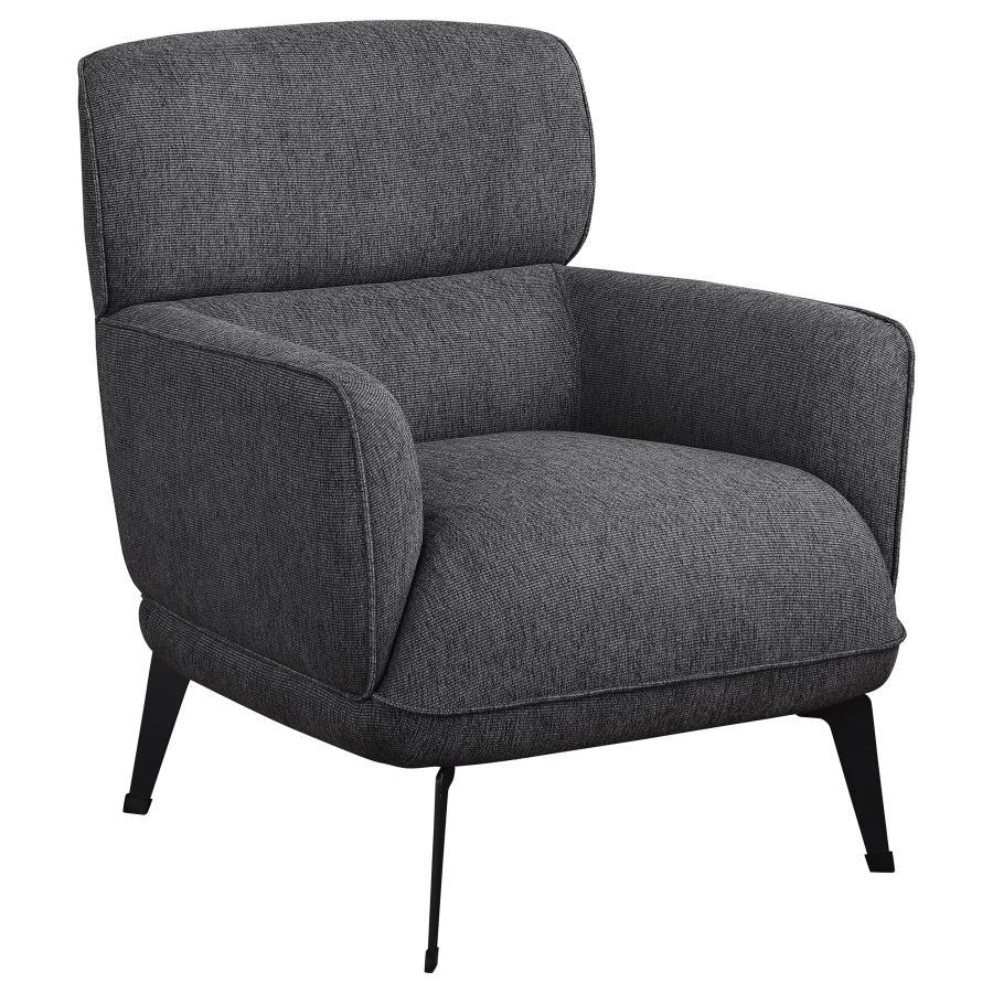Andrea - Upholstered Crecent Arm Accent Chair Coaster Fine Furniture
