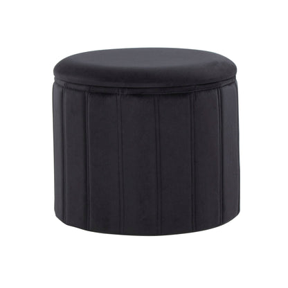 Lindsey - Contemporary / Glam Folding Storage Ottoman Lumi Source