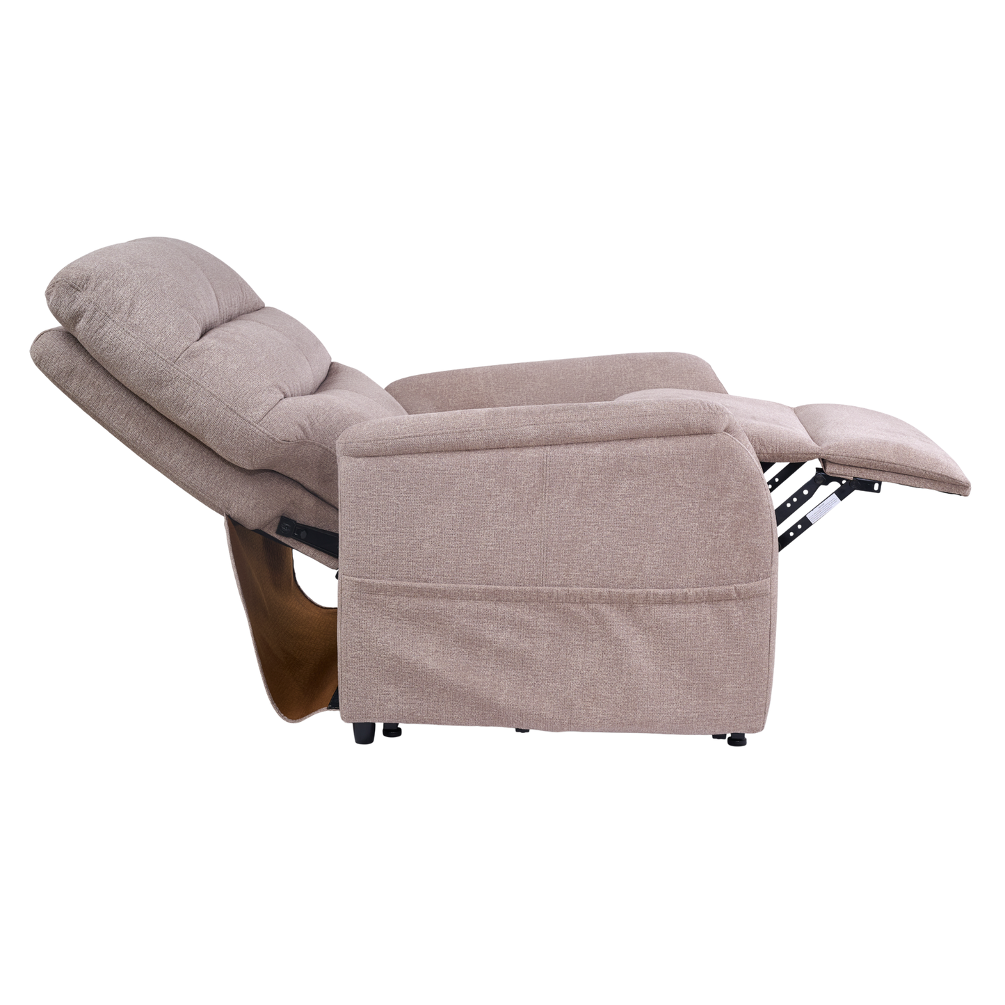 ultracomfort uc114 destin lift chair reclined position